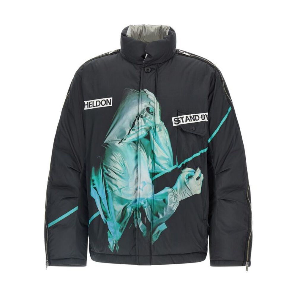 Undercover Black Polyester Shell Men's Jacket